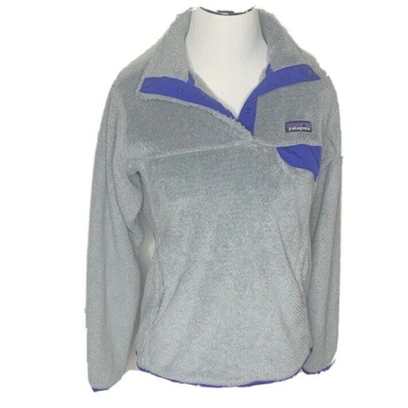 Re-tool Patagonia Fleece Pullover snap Sweater - Picture 3 of 8